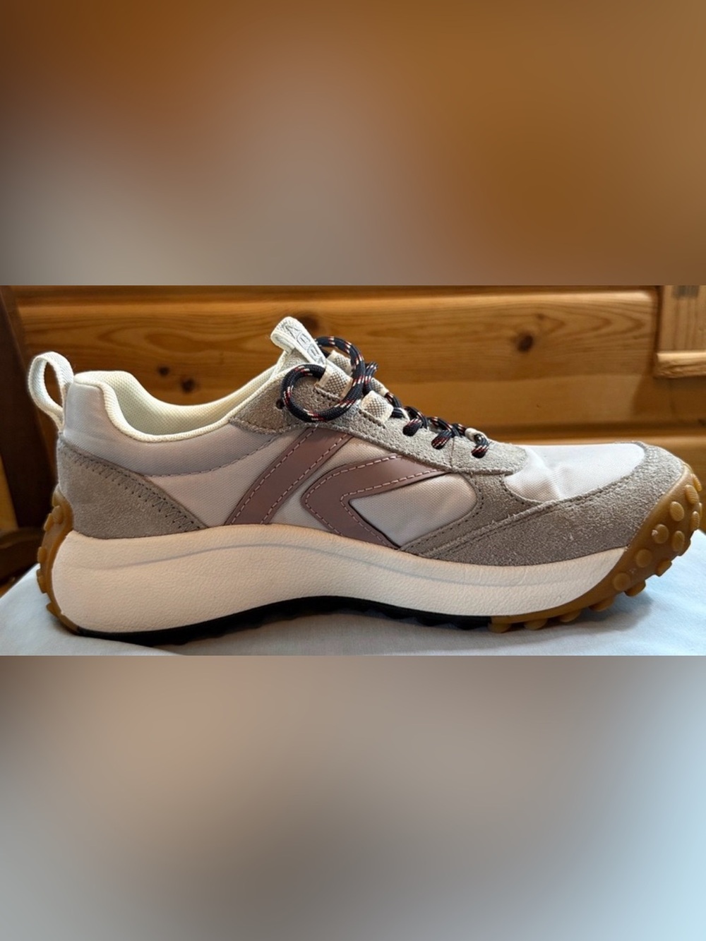 Ladies Keen KS86 Retro Suede Sneakers in Alloy/Toadstool Color NWOT size 8 - Picture 7 of 10